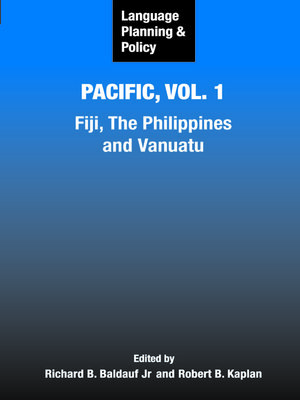 cover image of Language Planning and Policy in the Pacific, Vol 1